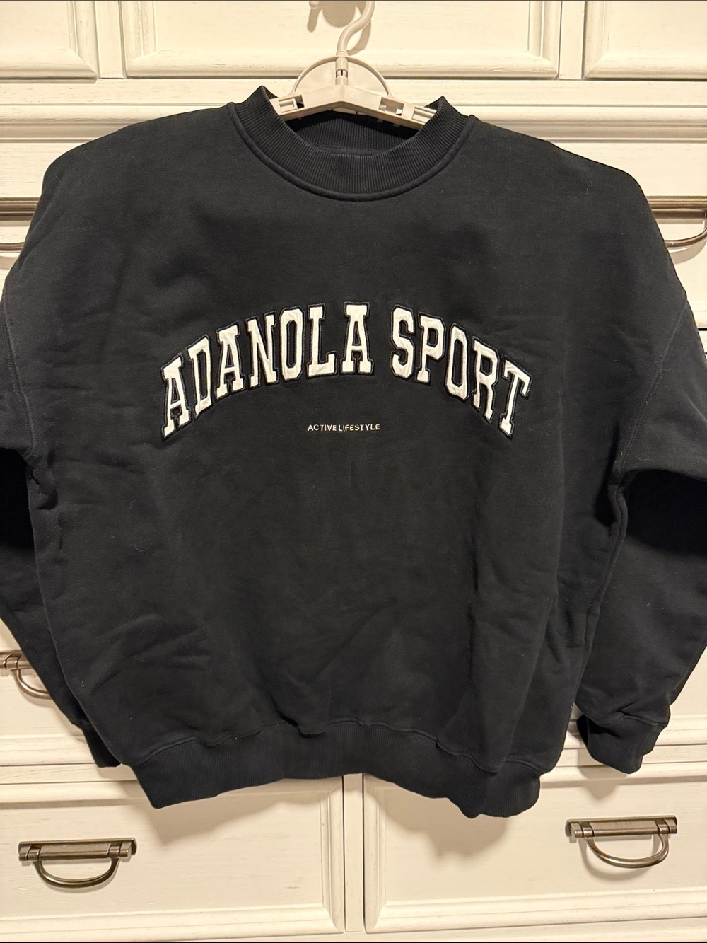 Adanola sport black crew neck Small - Picture 3 of 7